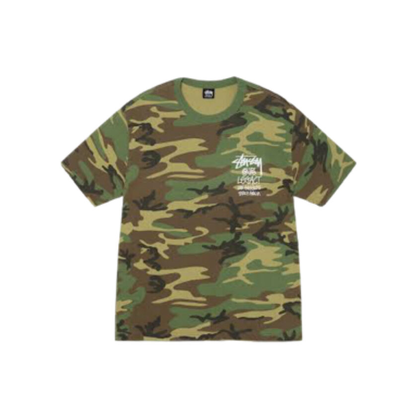 Stüssy Our Legacy Work Shop Surfman Tee Pigment Dyed – Camo